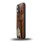 brown beasts back phone cover | glass case for iphone 16 plus