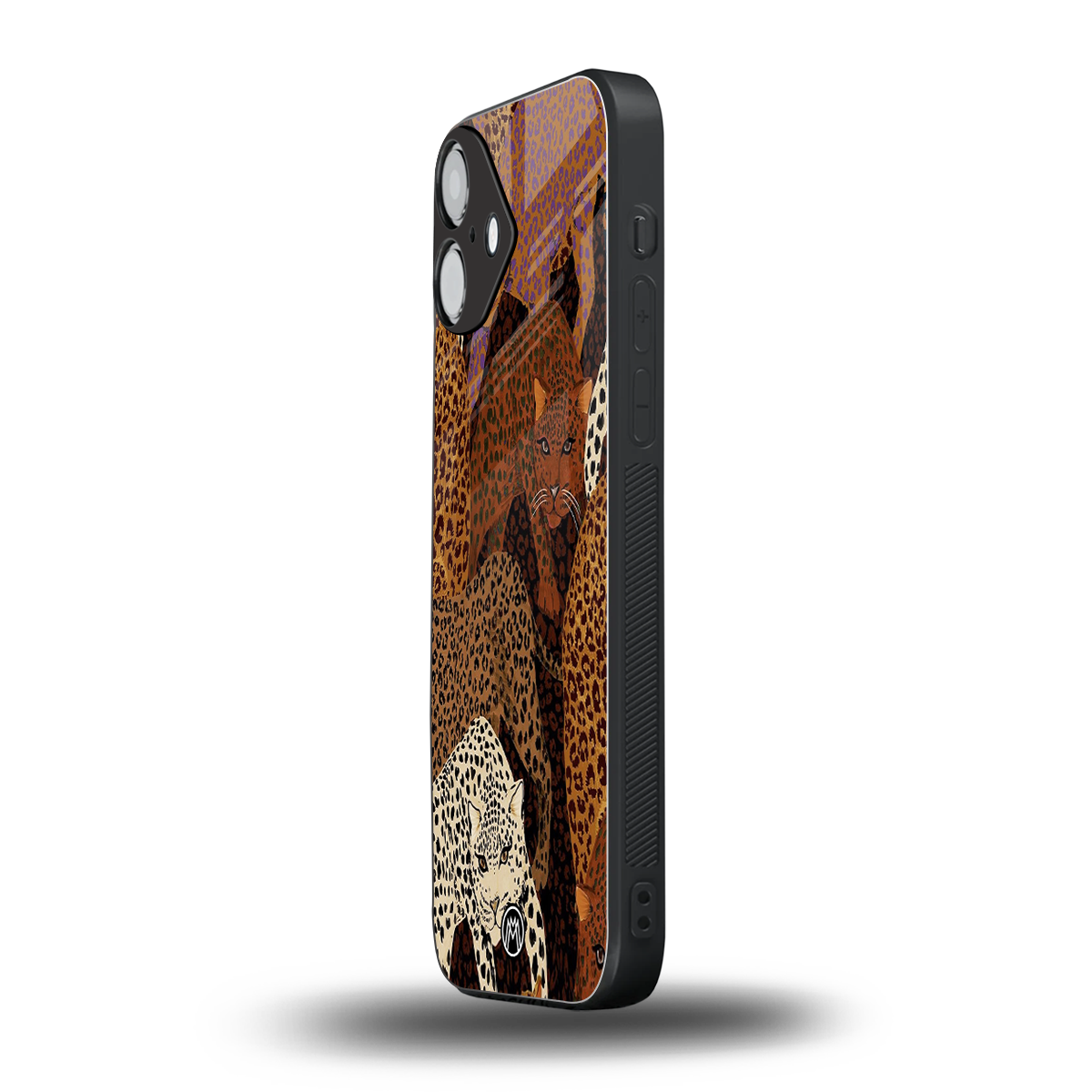 brown beasts back phone cover | glass case for iphone 16 plus