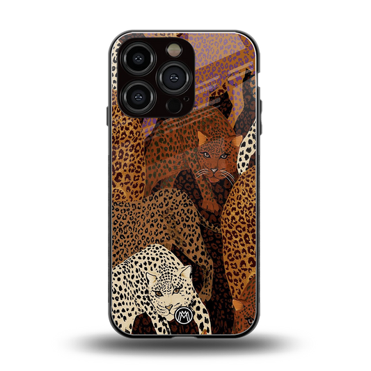 brown beasts back phone cover | glass case for iphone 16 pro