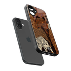brown beasts back phone cover | glass case for iphone 16