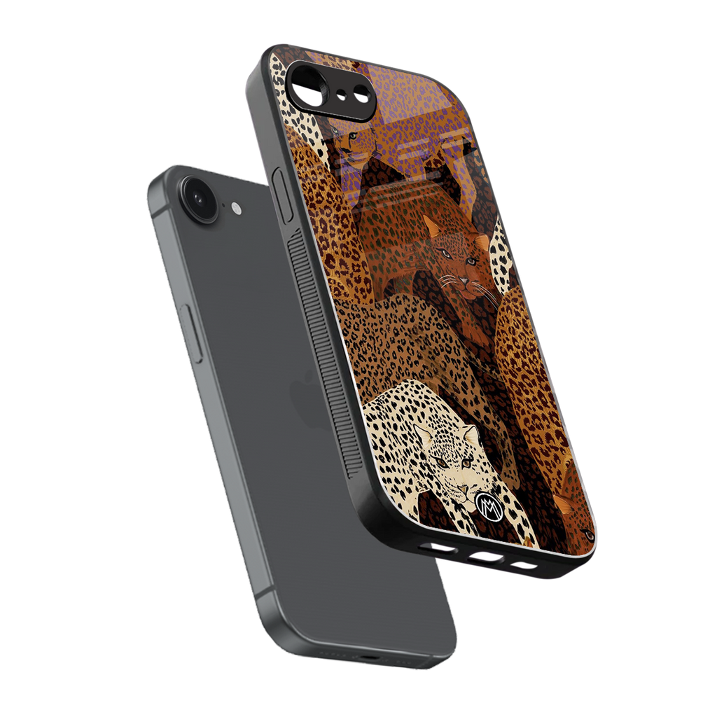 brown beasts back phone cover | glass case for iphone 16e