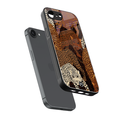 brown beasts back phone cover | glass case for iphone 16e