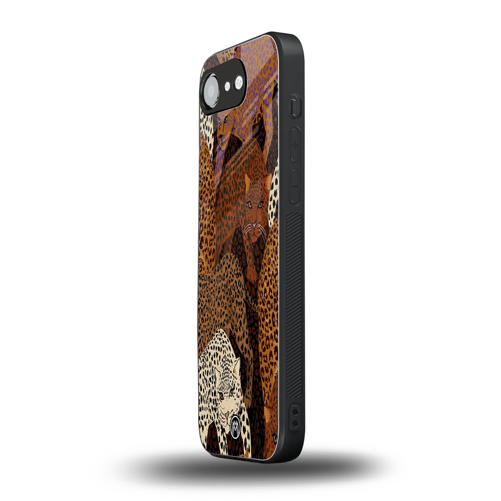 brown beasts back phone cover | glass case for iphone 16e