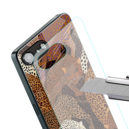 brown beasts back phone cover | glass case for iphone 16e