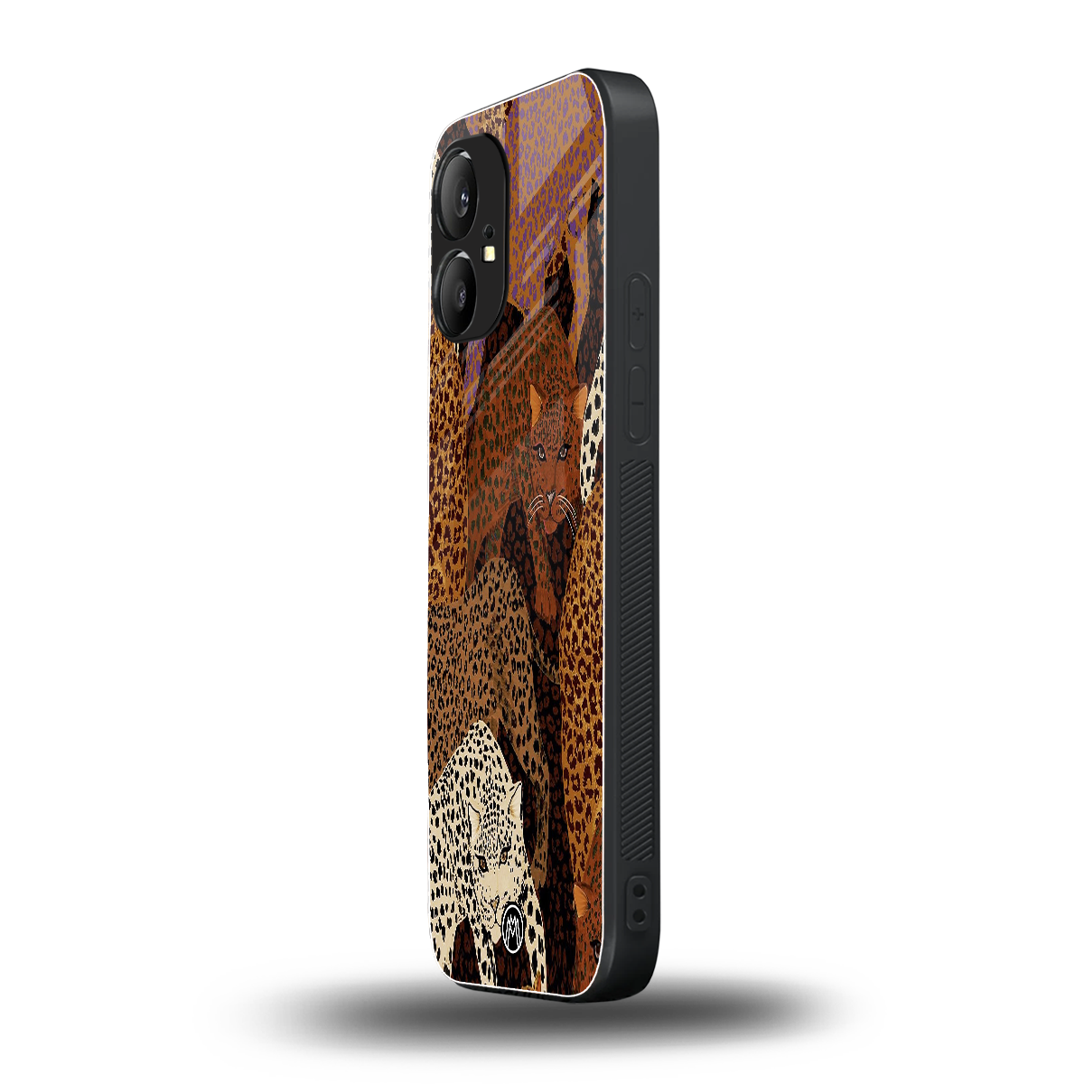 brown beasts back phone cover | glass case for nothing phone 1