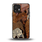 brown beasts back phone cover | glass case for nothing phone 2