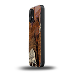 brown beasts back phone cover | glass case for nothing phone 2