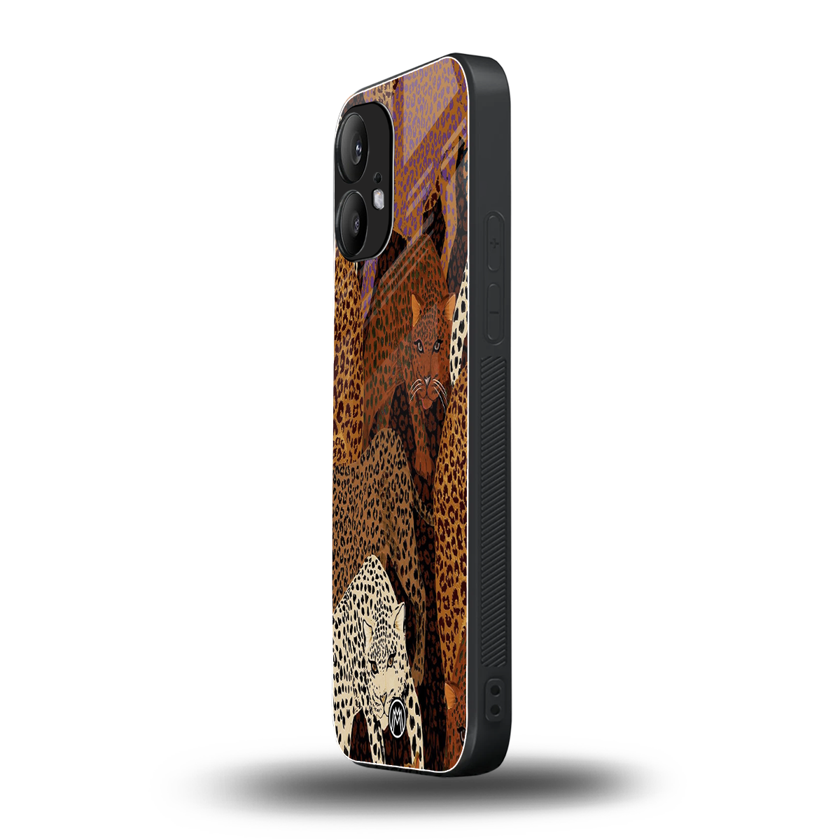 brown beasts back phone cover | glass case for nothing phone 2
