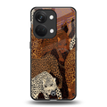 brown beasts back phone cover | glass case for oneplus nord 3