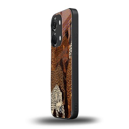 brown beasts back phone cover | glass case for oneplus nord 3