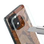 brown beasts back phone cover | glass case for oneplus nord 3
