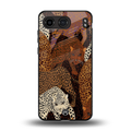 brown beasts back phone cover | glass case for oneplus nord 4