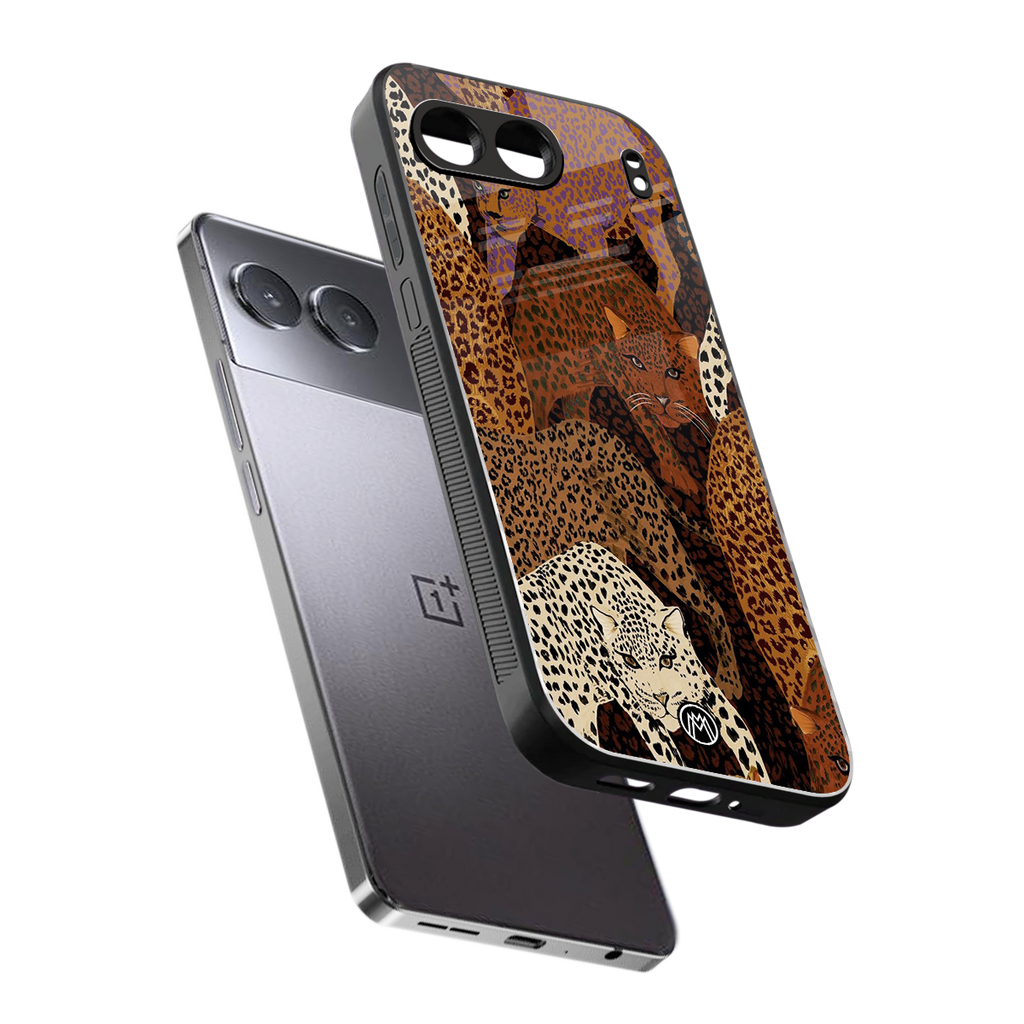 brown beasts back phone cover | glass case for oneplus nord 4