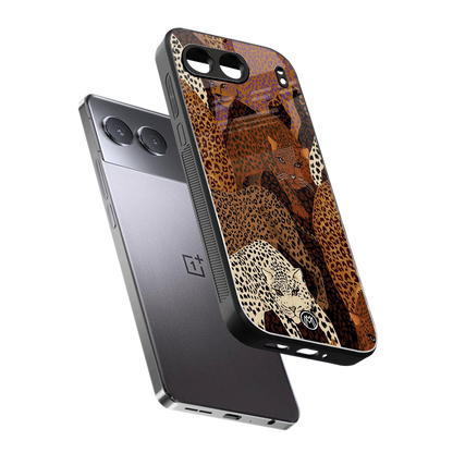 brown beasts back phone cover | glass case for oneplus nord 4