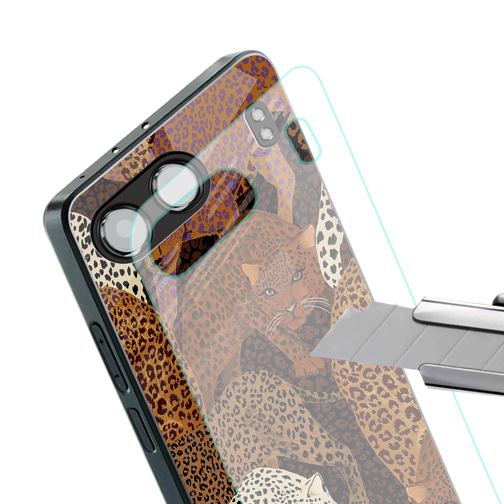 brown beasts back phone cover | glass case for oneplus nord 4