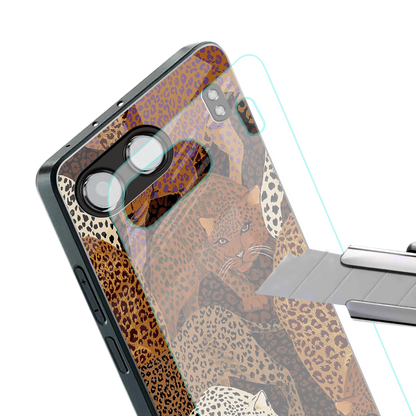 brown beasts back phone cover | glass case for oneplus nord 4