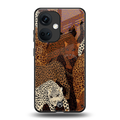 brown beasts back phone cover | glass case for oneplus nord ce 3