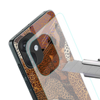 brown beasts back phone cover | glass case for oneplus nord ce 3