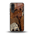 brown beasts back phone cover | glass case for oneplus nord ce 4 lite