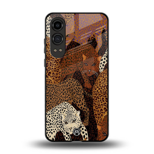 brown beasts back phone cover | glass case for oneplus nord ce 4 lite