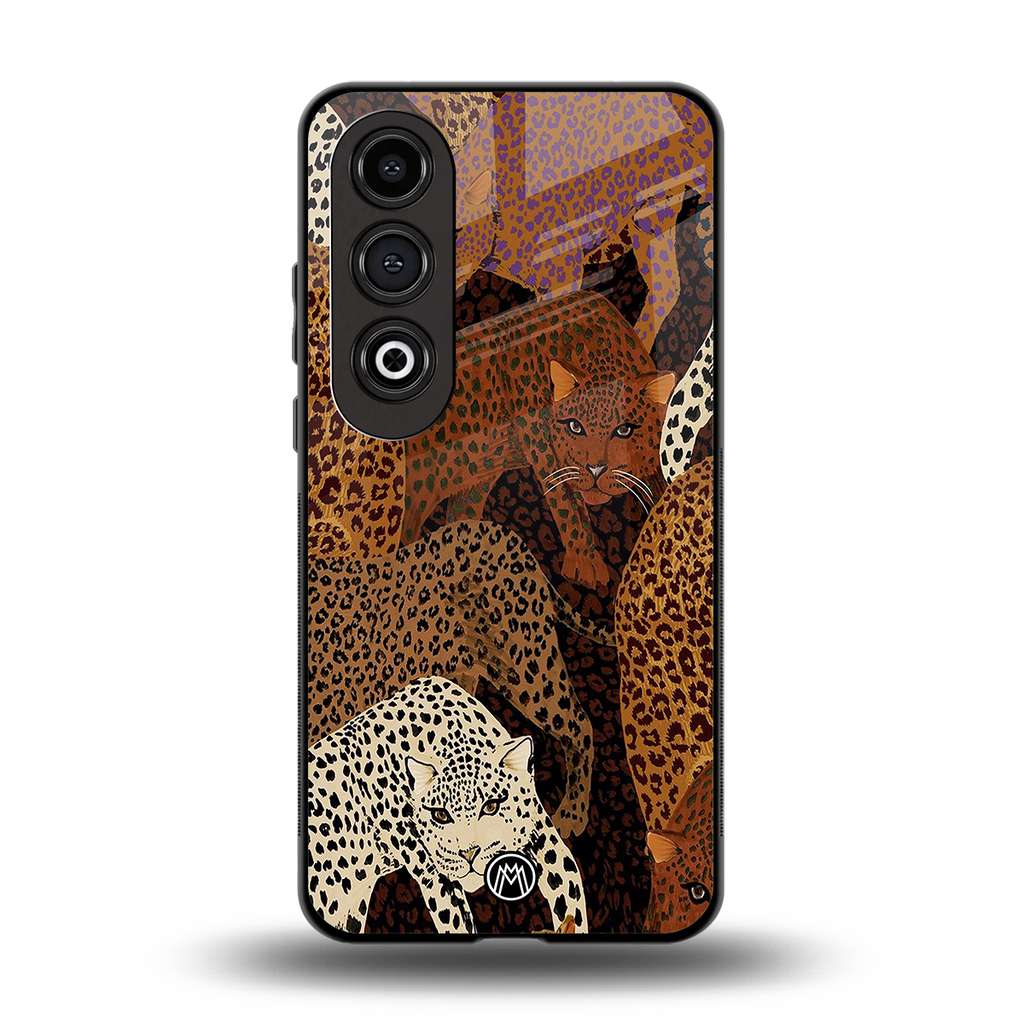 brown beasts back phone cover | glass case for oneplus nord ce 4
