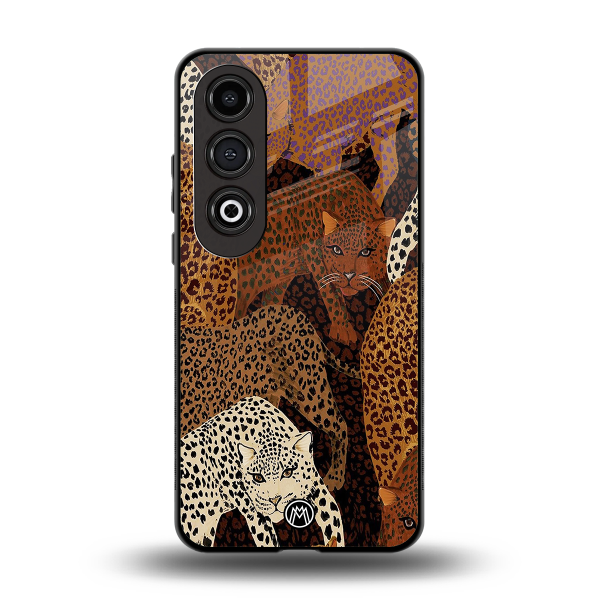 brown beasts back phone cover | glass case for oneplus nord ce 4