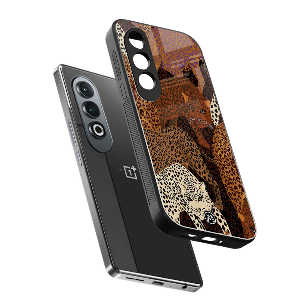 brown beasts back phone cover | glass case for oneplus nord ce 4