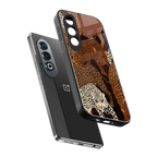 brown beasts back phone cover | glass case for oneplus nord ce 4