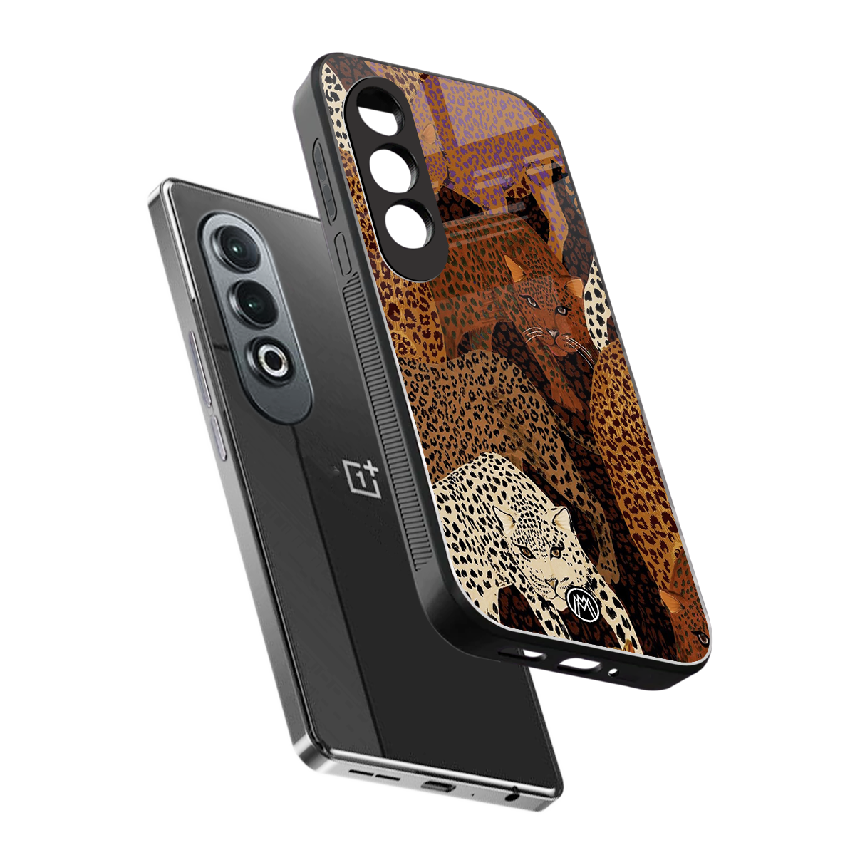 brown beasts back phone cover | glass case for oneplus nord ce 4