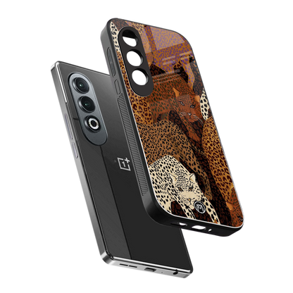 brown beasts back phone cover | glass case for oneplus nord ce 4