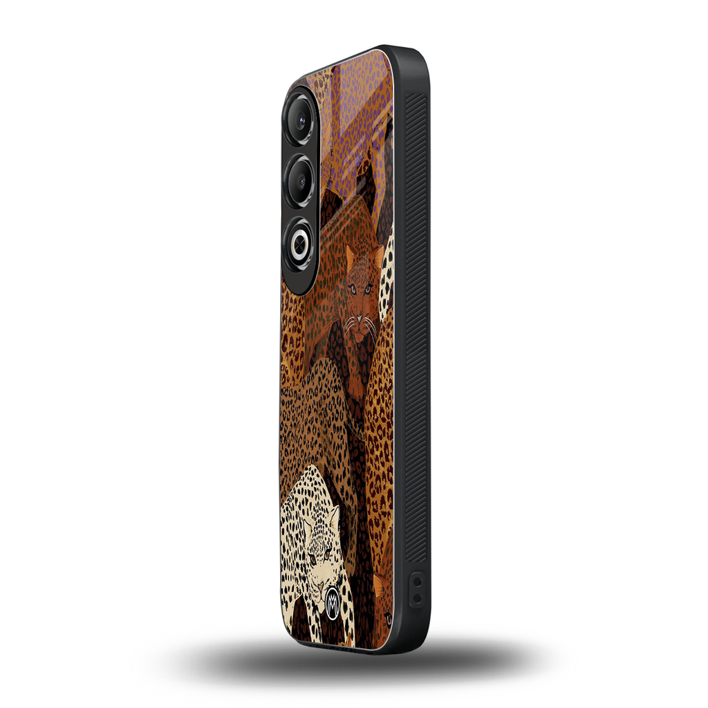 brown beasts back phone cover | glass case for oneplus nord ce 4