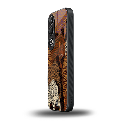 brown beasts back phone cover | glass case for oneplus nord ce 4