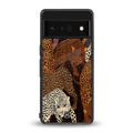 brown beasts back phone cover | glass case for google pixel 6 pro