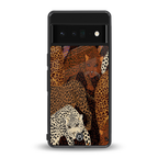 brown beasts back phone cover | glass case for google pixel 6 pro