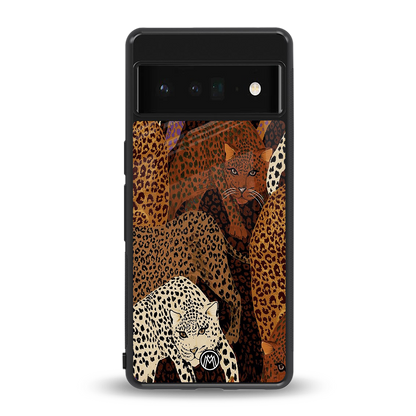 brown beasts back phone cover | glass case for google pixel 6 pro