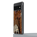 brown beasts back phone cover | glass case for google pixel 6 pro