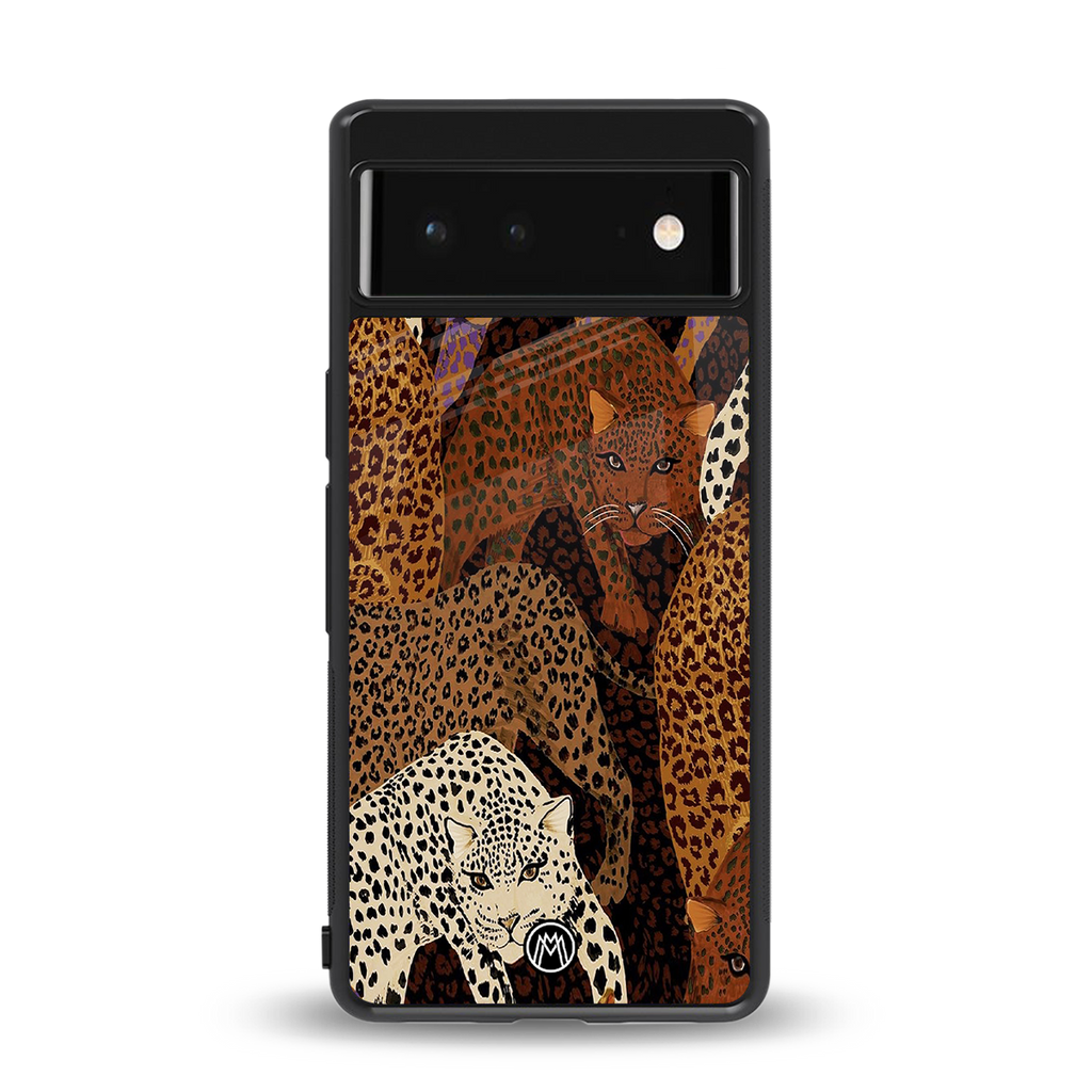 brown beasts back phone cover | glass case for google pixel 6