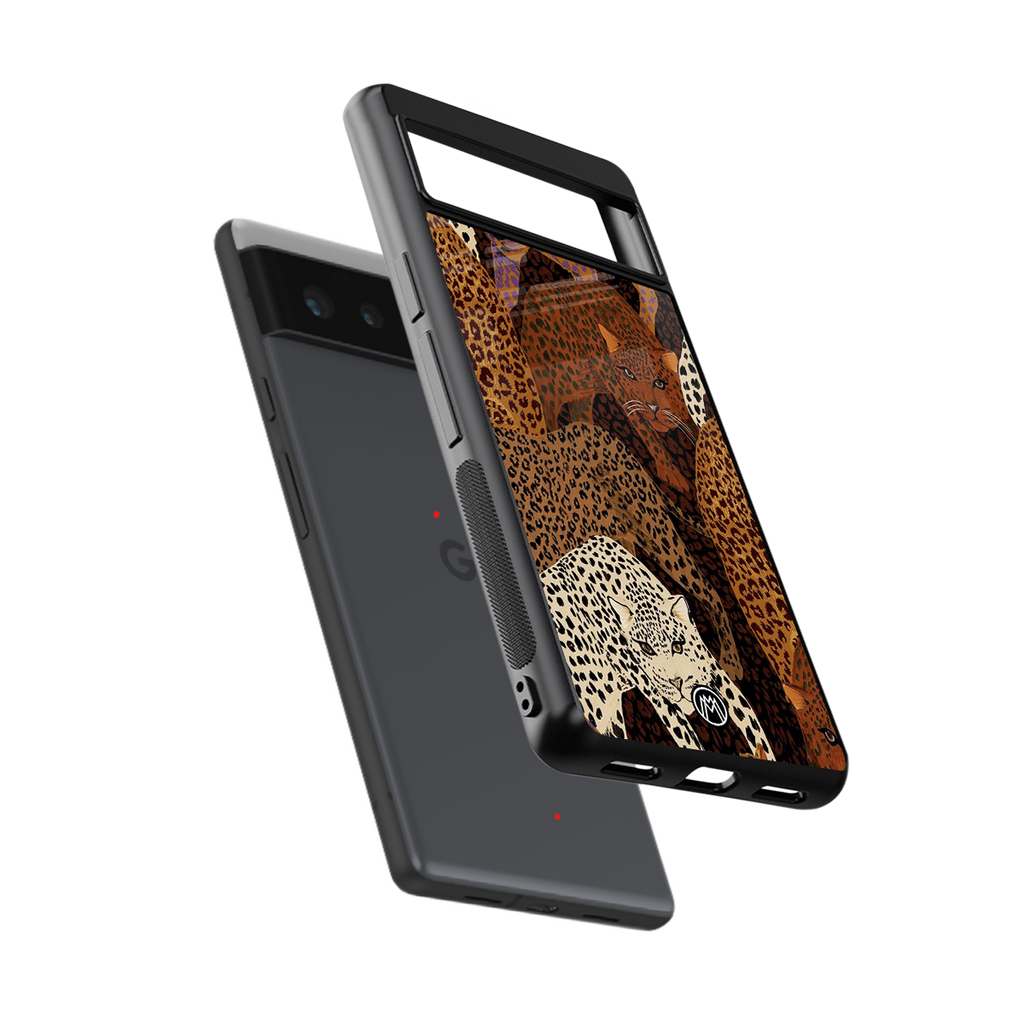 brown beasts back phone cover | glass case for Google Pixel 6A