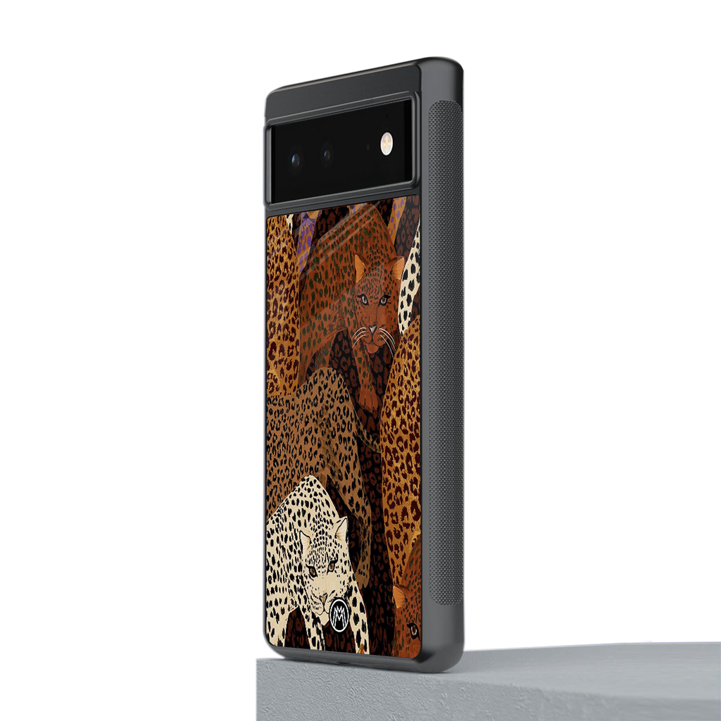 brown beasts back phone cover | glass case for Google Pixel 6A