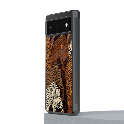 brown beasts back phone cover | glass case for Google Pixel 6A