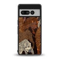brown beasts back phone cover | glass case for google pixel 7 pro