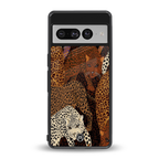 brown beasts back phone cover | glass case for google pixel 7 pro