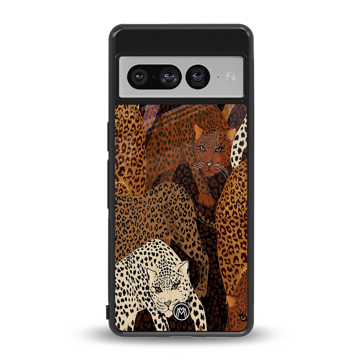 brown beasts back phone cover | glass case for google pixel 7 pro