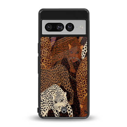 brown beasts back phone cover | glass case for google pixel 7 pro