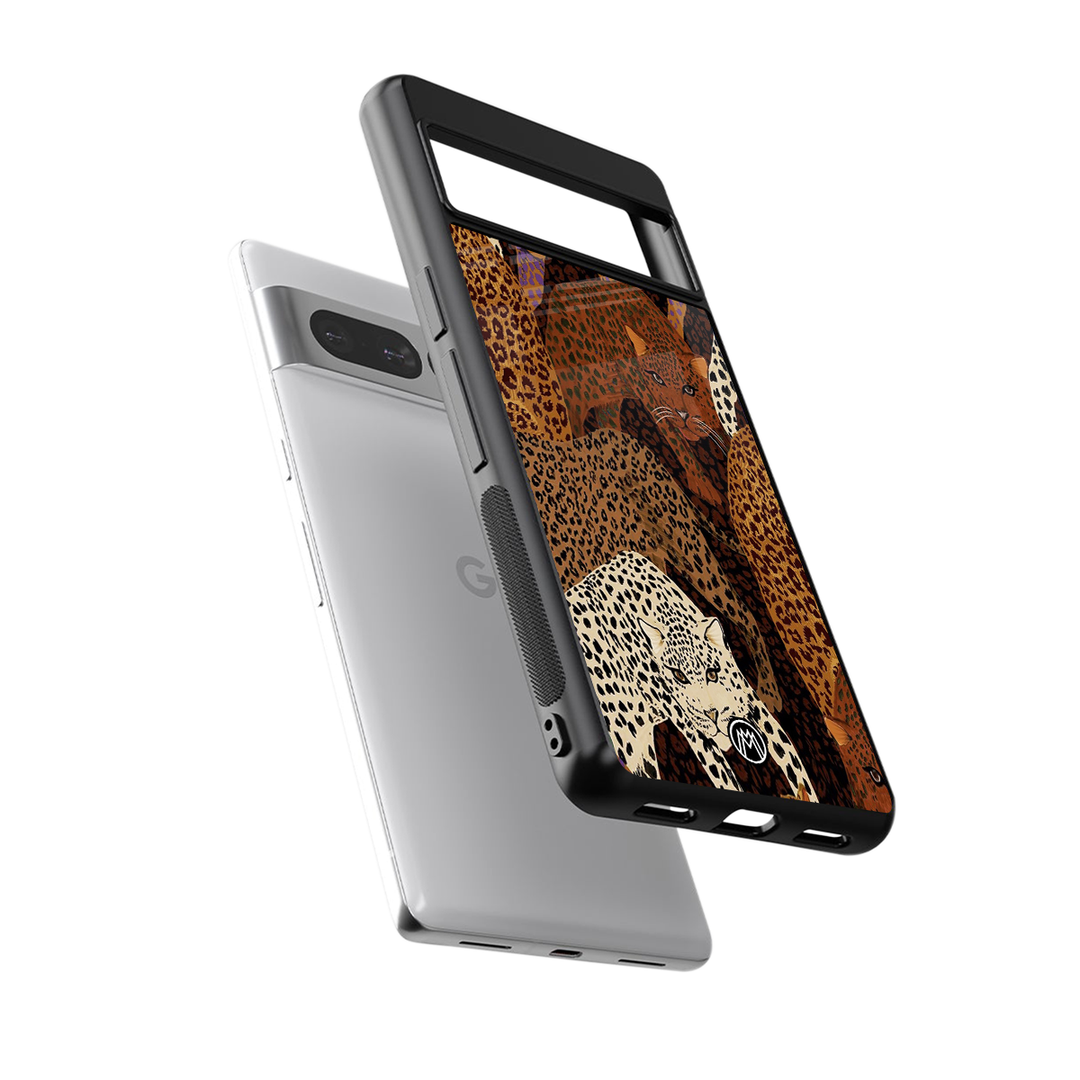 brown beasts back phone cover | glass case for google pixel 7 pro