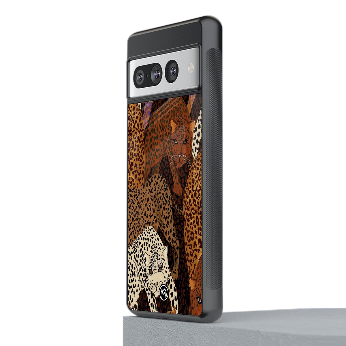 brown beasts back phone cover | glass case for google pixel 7 pro