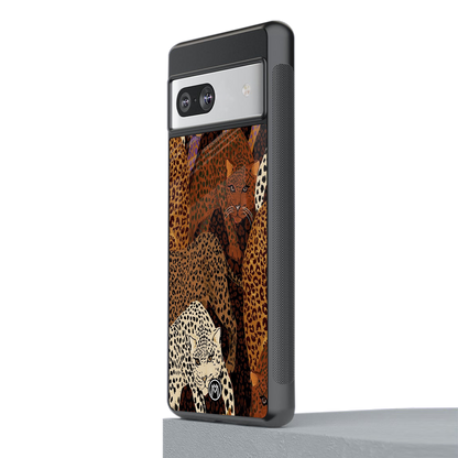 brown beasts back phone cover | glass case for Google Pixel 7