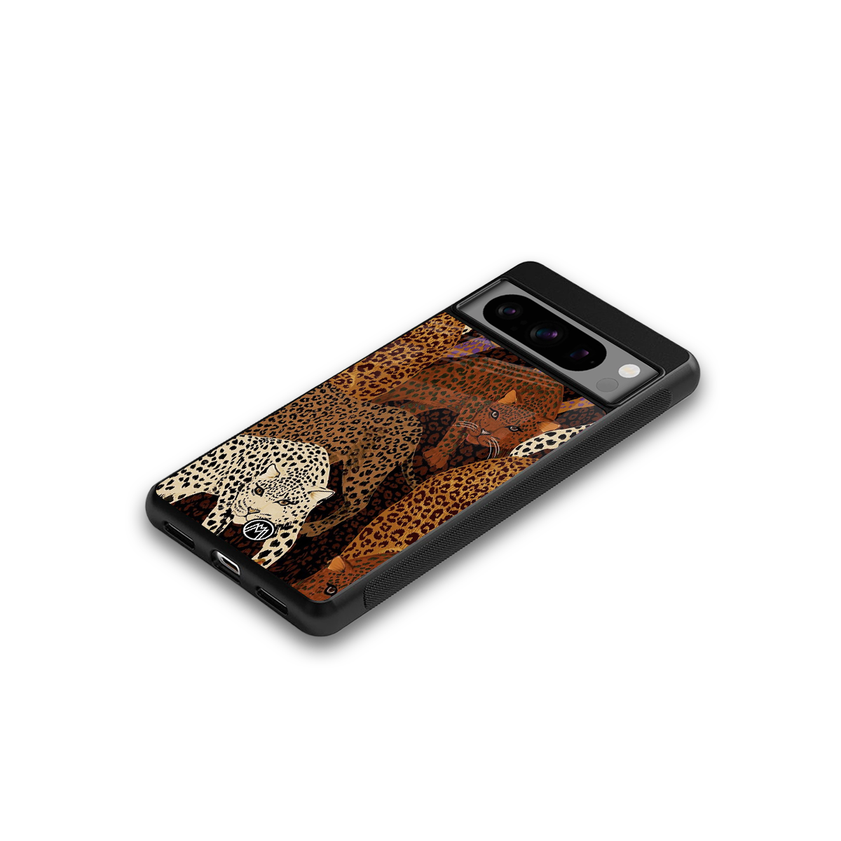 brown beasts back phone cover | glass case for google pixel 8 pro