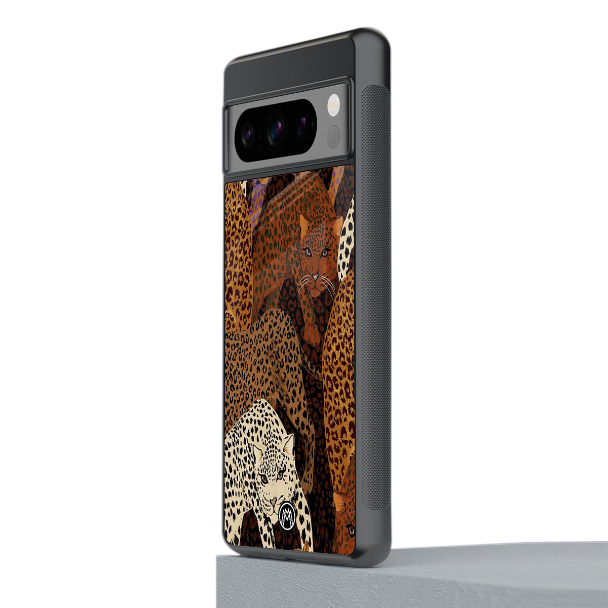 brown beasts back phone cover | glass case for google pixel 8 pro