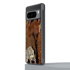 brown beasts back phone cover | glass case for google pixel 8 pro